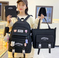 Jinmaiqi 5-in-1 backpack set in black