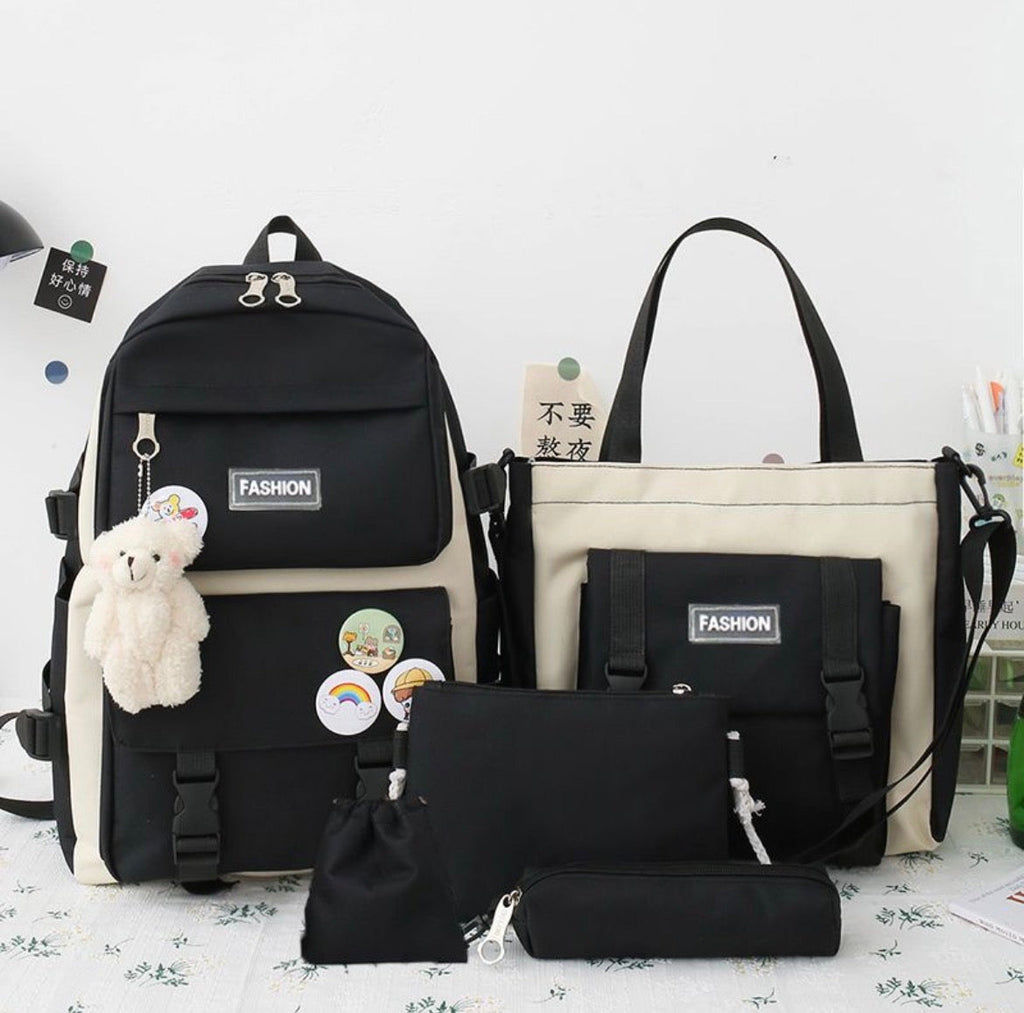 Jinmaiqi 5-in-1 bag set flat lay - all 4 pieces shown