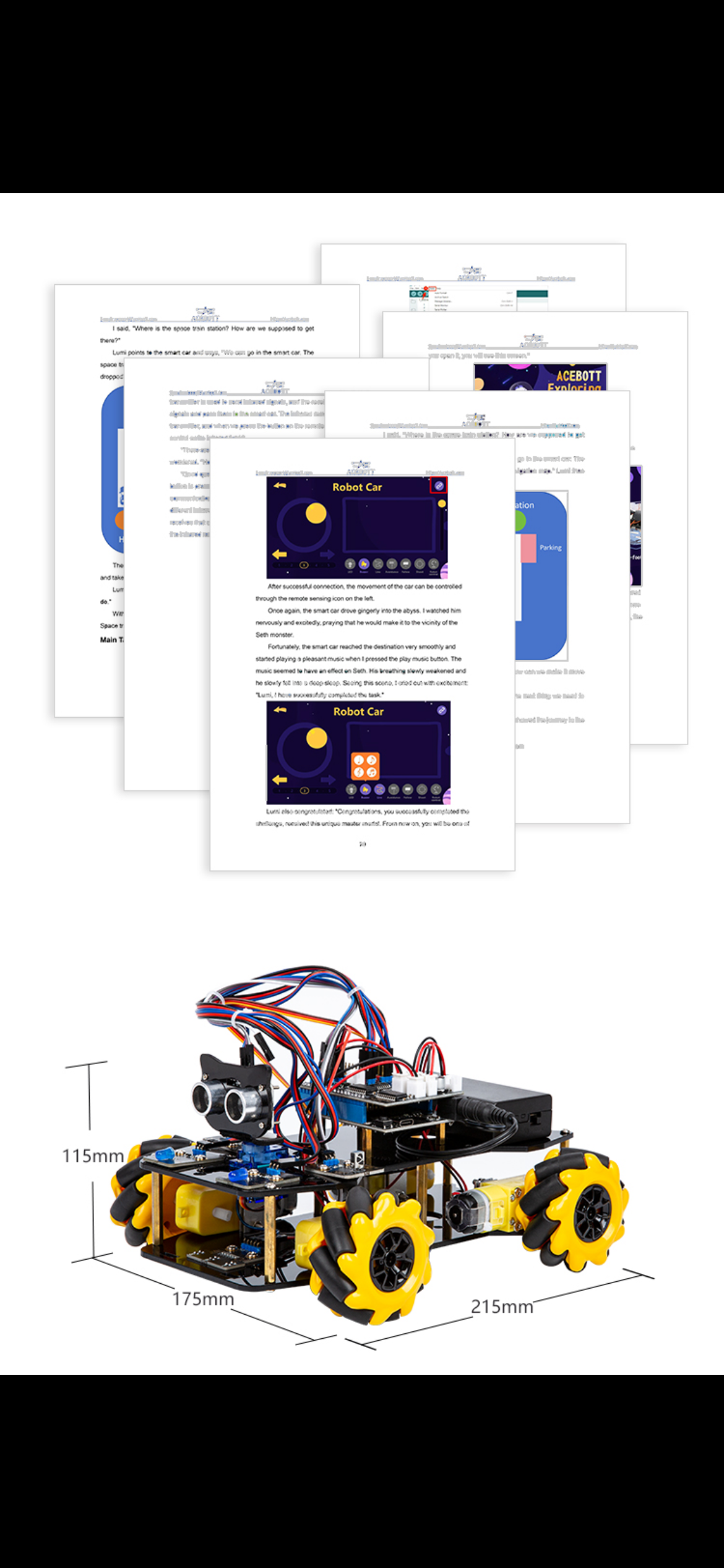 ACEBOTT QD001 – Robot car not moving troubleshooting guide